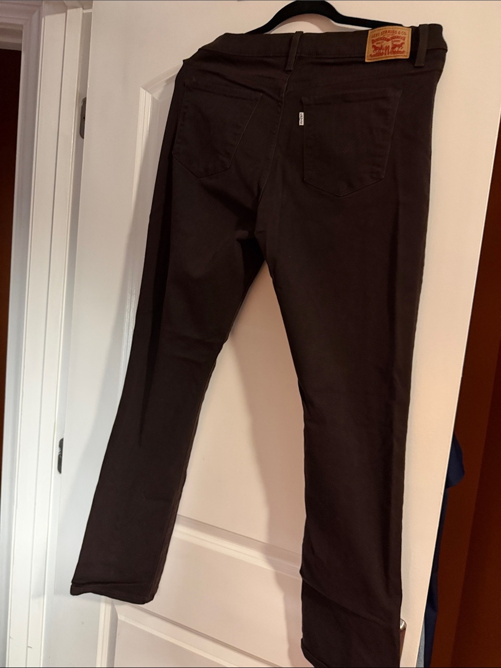 Levi's Dark Brown Straight-Leg Jeans